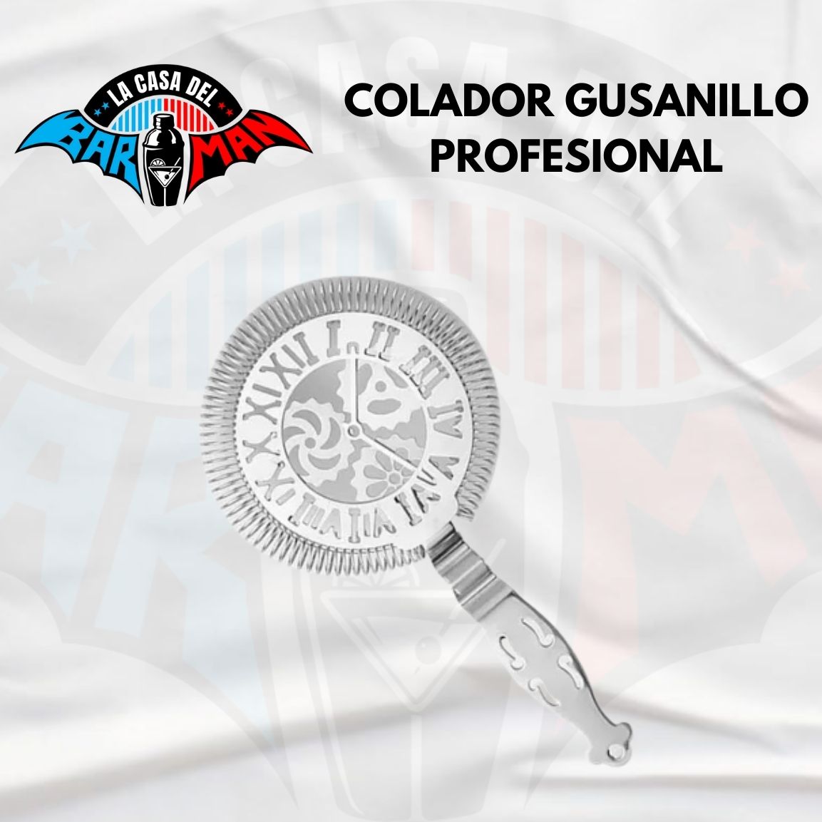 Colador de Gusanillo Profesional Largo