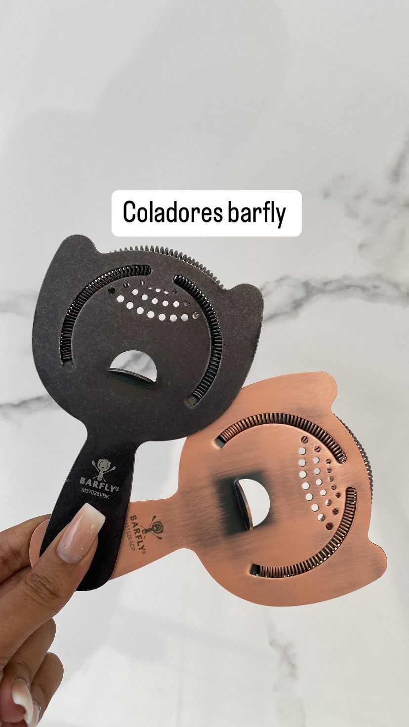 Colador Barfly Negro