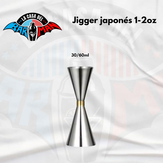 Jigger Japones Plata 1-2oz
