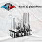 Kit de Bar de 23 Piezas Plata