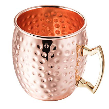Vaso Moscow Mule Rosa 18OZ