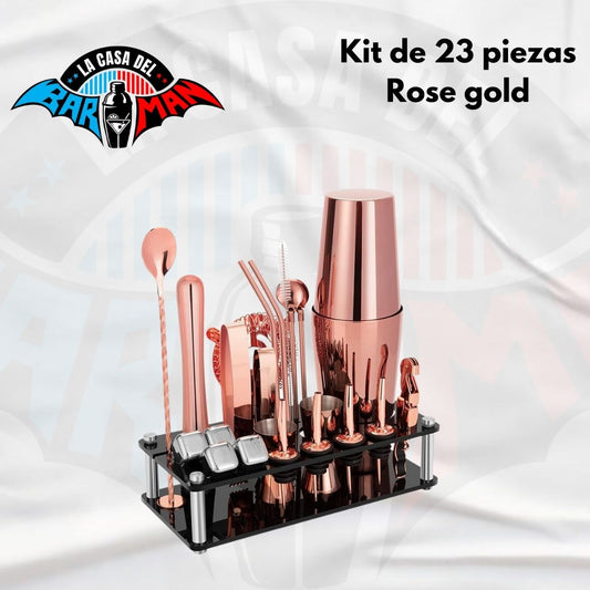 Kit de 23 Piezas Rose Gold