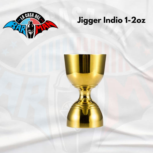 Jigger Indio Dorado 1-2oz