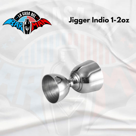 Jigger Indio Plata 1-2oz