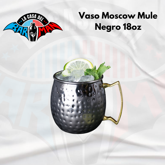Vaso Moscow Mule Negro 18OZ