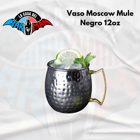 Vaso Moscow Mule Negro 12oz