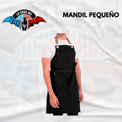 Mandil Negro Sencillo