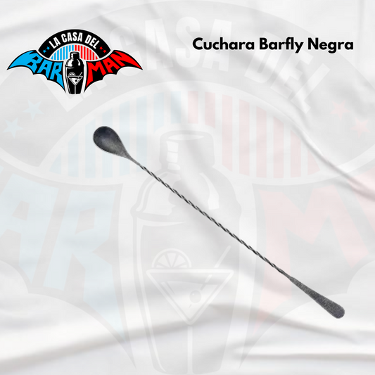 Cuchara Barfly Negra