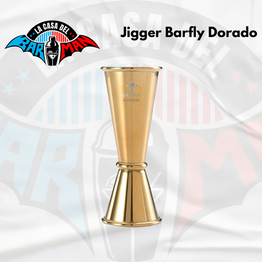 Jigger Barfly Dorado 1-2oz