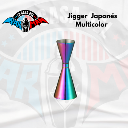 Jigger Japones Multicolor 1-2OZ