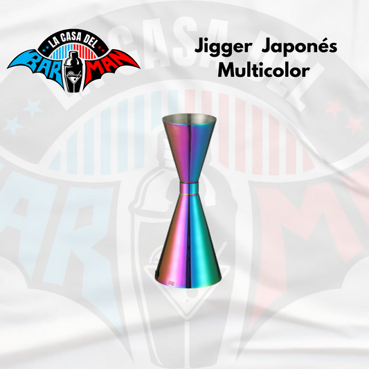 Jigger Japones Multicolor 1-2OZ