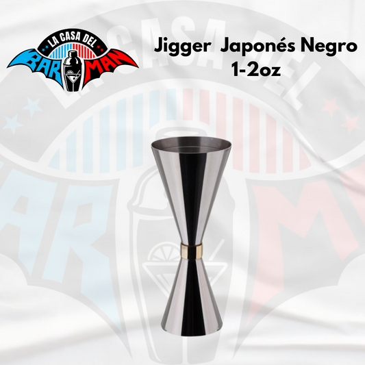 Jigger Japones Negro 1-2oz