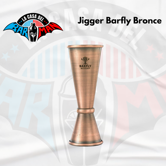 Jigger Barfly 1-2oz Bronce