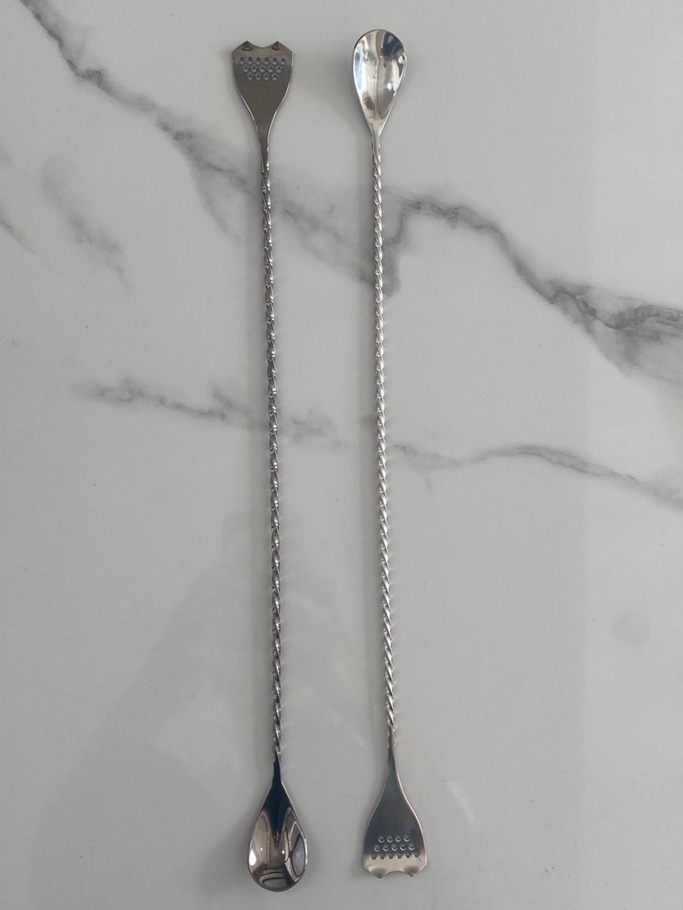 Cuchara de Bar 40cm Negra